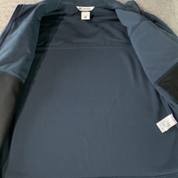 Columbia Navy Notre Dame Fighting Irish Full-Zip Jacket - Picture 5 of 6